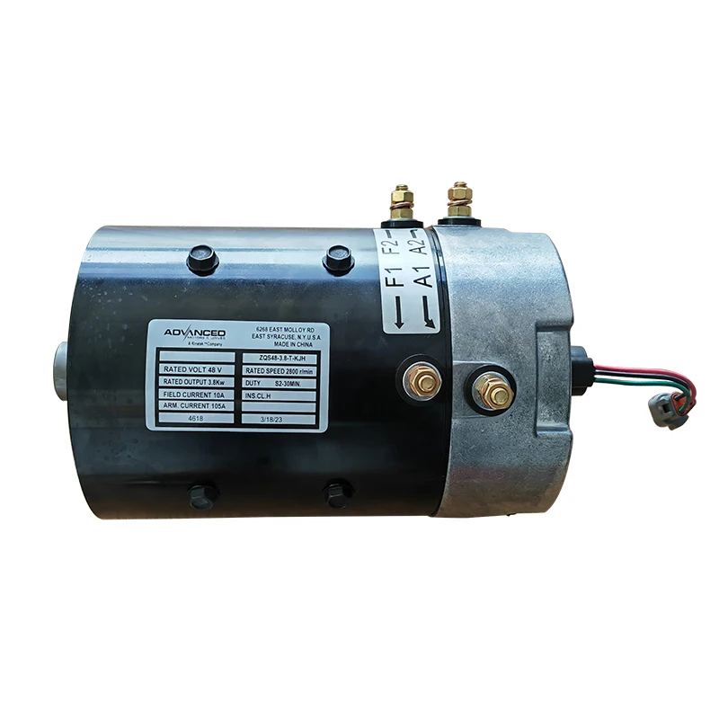 

New 48V 3.8KW ZQS48-3.8-T-KJH Golf Cart Motor for EZGO LXI Motor Condition New