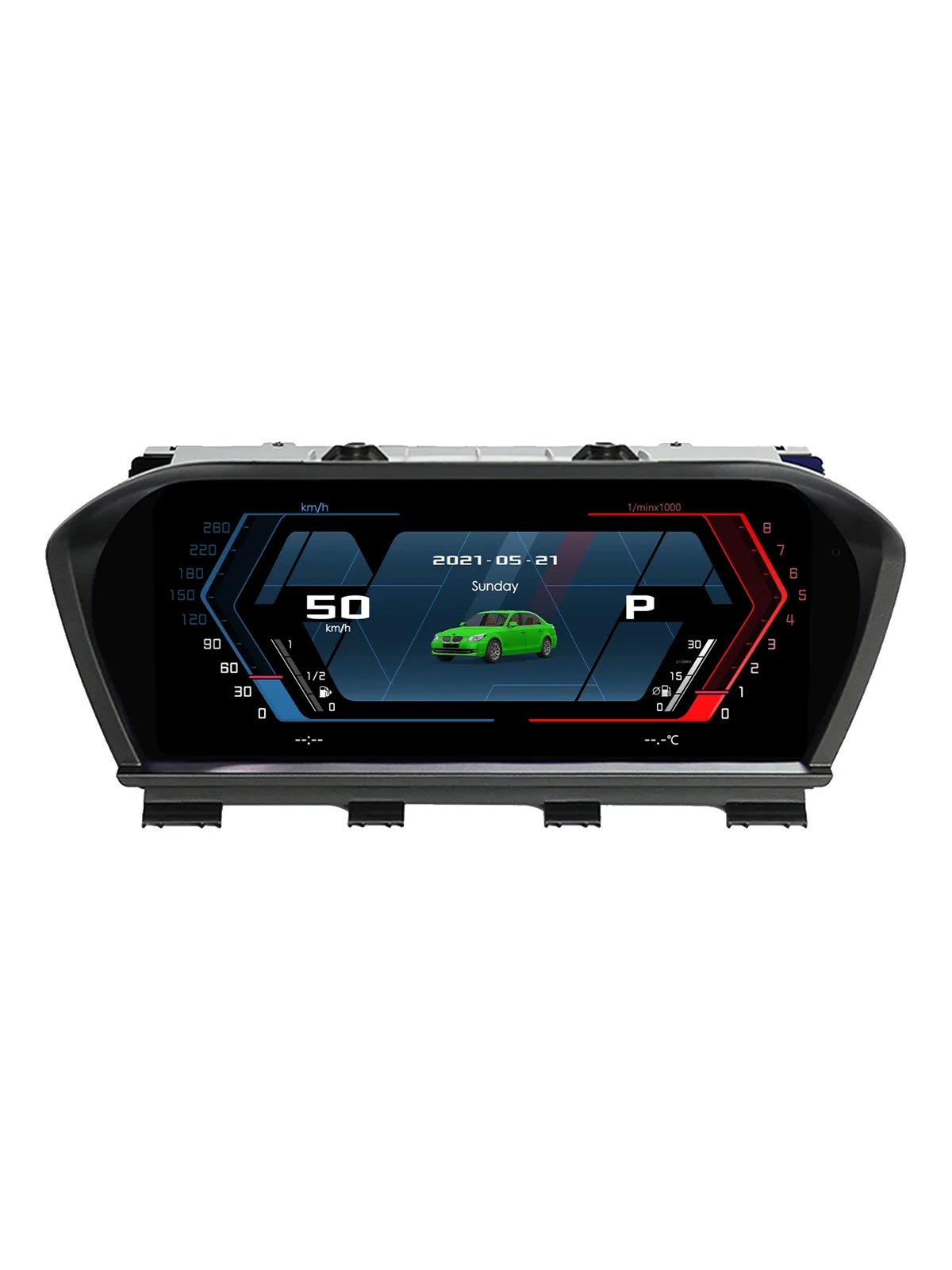 Digitaal dashboardcluster voor BMW X1 F48 F49 2016-2020 X2 F39 2018-2020, virtuele cockpit snelheidsmeter instrumentenpaneel - afbeelding 2