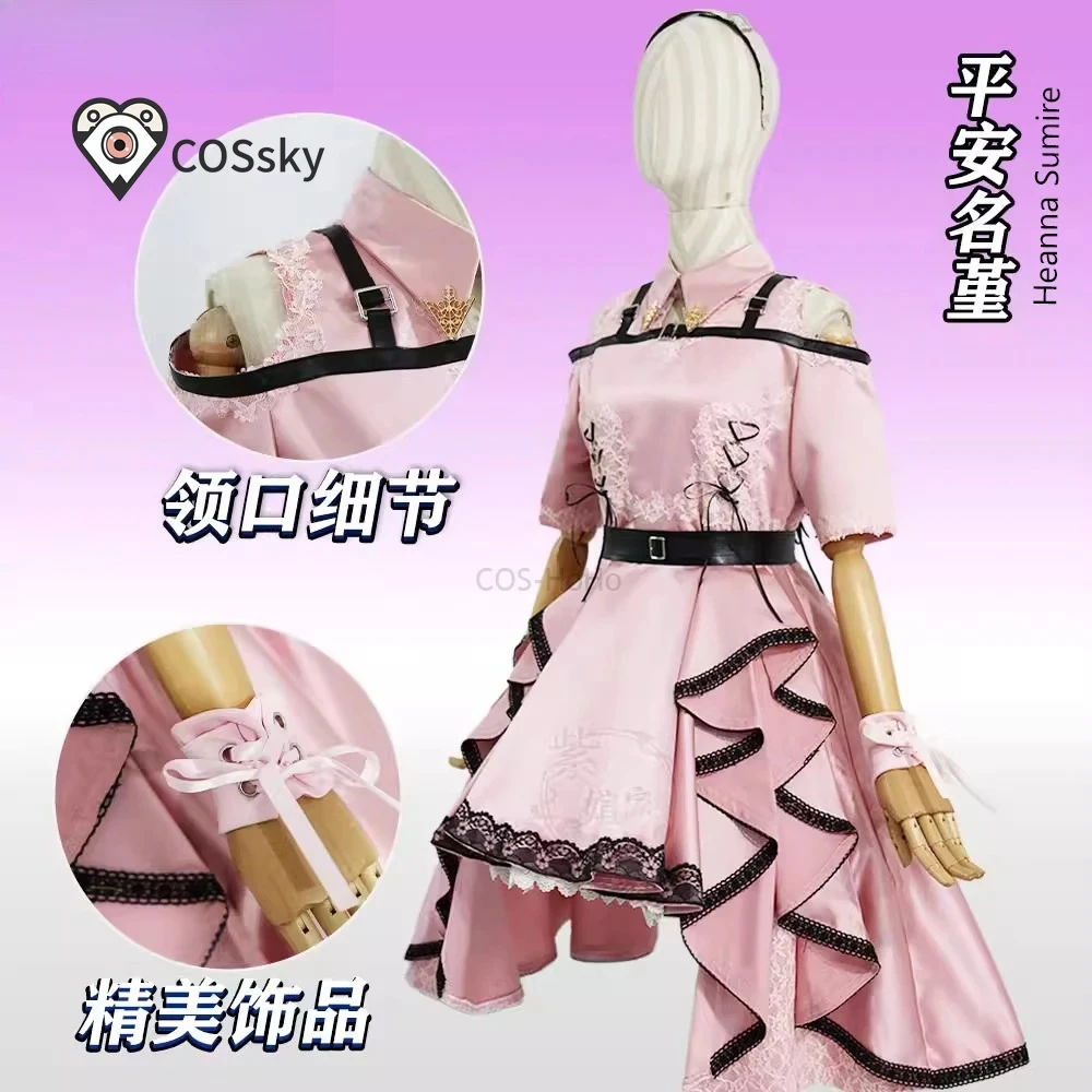 

Anime Lovelive Superstar Aspire Liella Lovely Dress Uniform Cosplay Costume Halloween Carnival Party Role Play Woman New Outfit