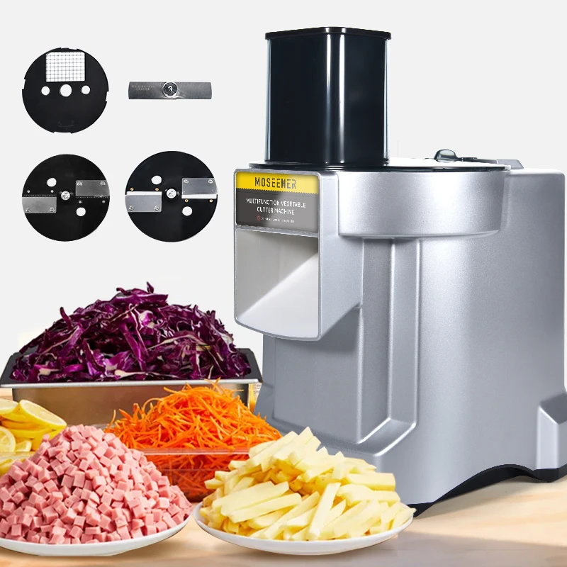 

Multifunctional Vegetable Cutter, Motor-driven Vegetable and Fruit Food Kitchen Slicer