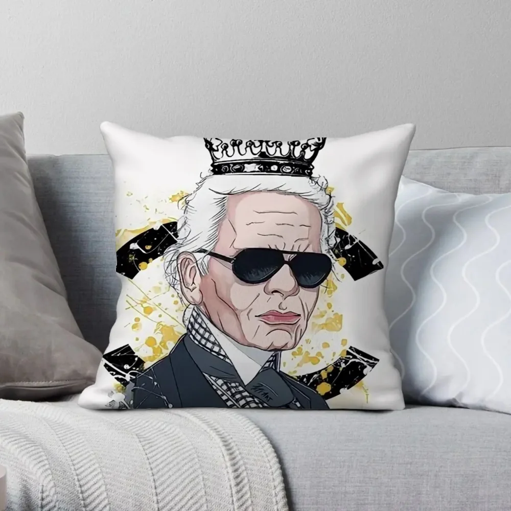 K-Karl LagerfeldS Cushion Cover for Living Room Cushions Decorative Pillowcase Sleeping Pillows Home and Decoration Pillow Cases