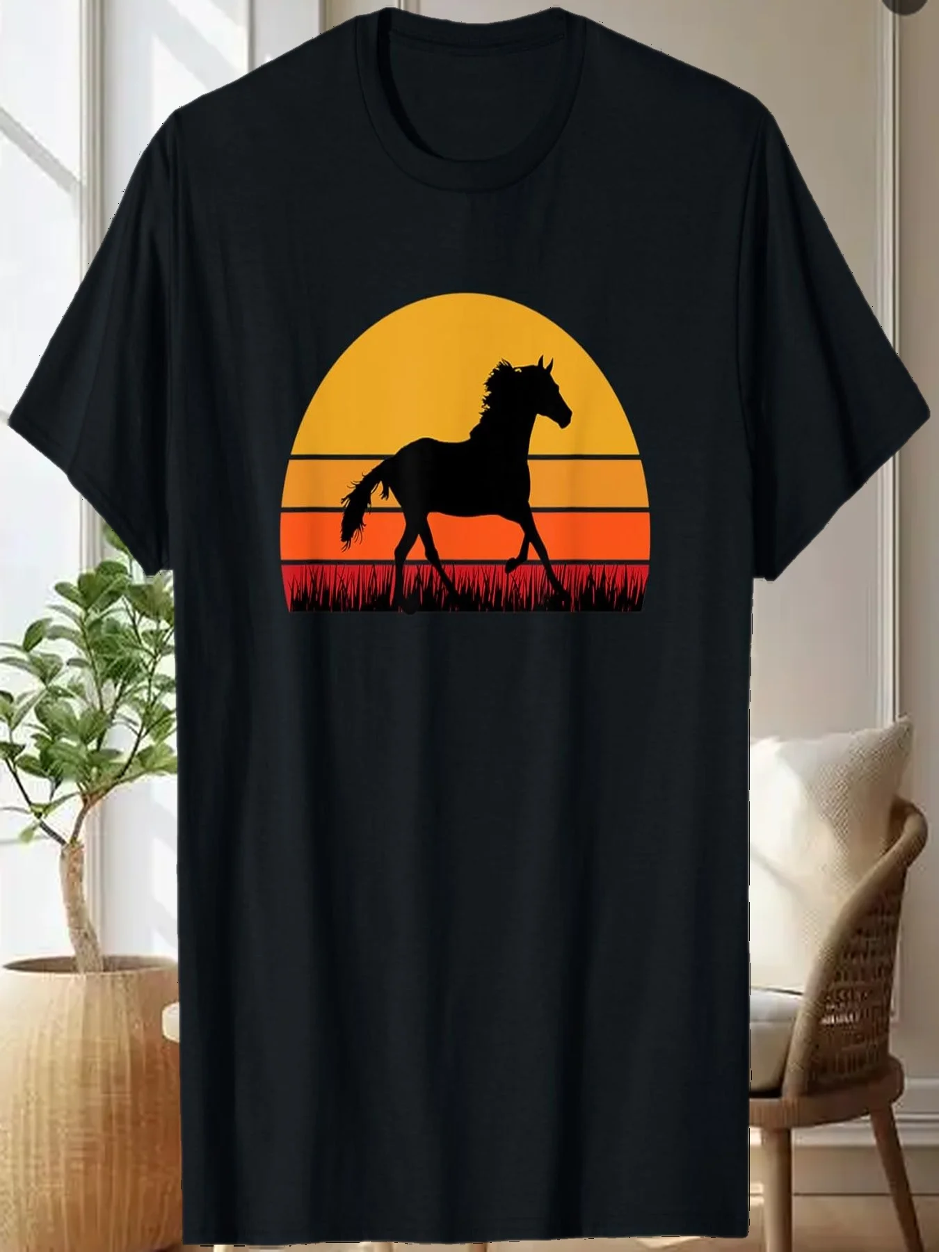 Caballo - Camiseta de vaquera de vaquero de doma ecuestre ecuestre de granjero