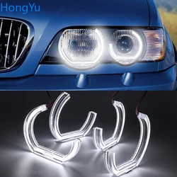 For BMW X5 X5M E53 2000 - 2006 Excellent quality DTM Style Ultra bright led Angel Eyes kit rings DRL
