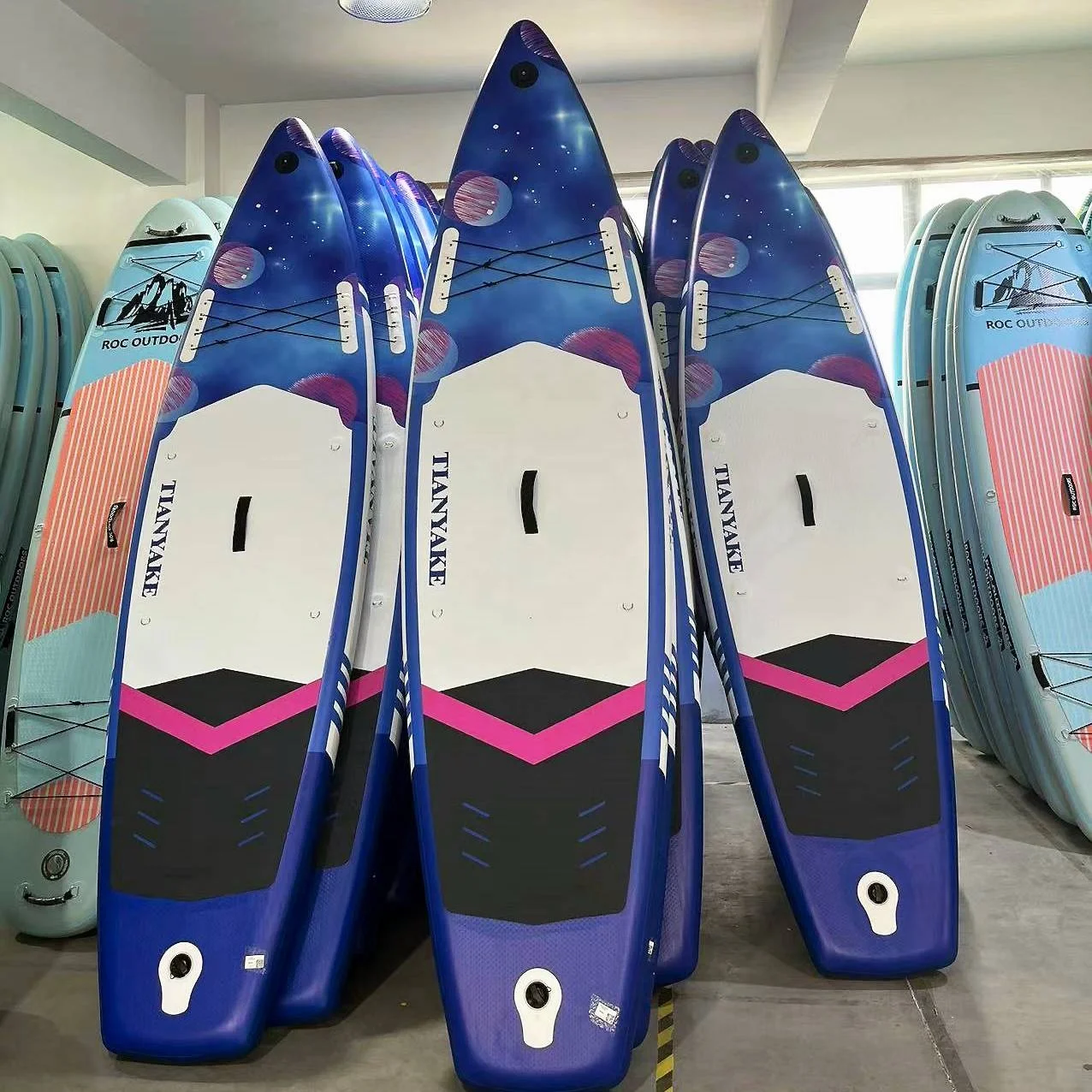 Fabrik Großhandel Hohe Qualität Stand up Surfing Board Sup Board Aufblasbare Paddle Board