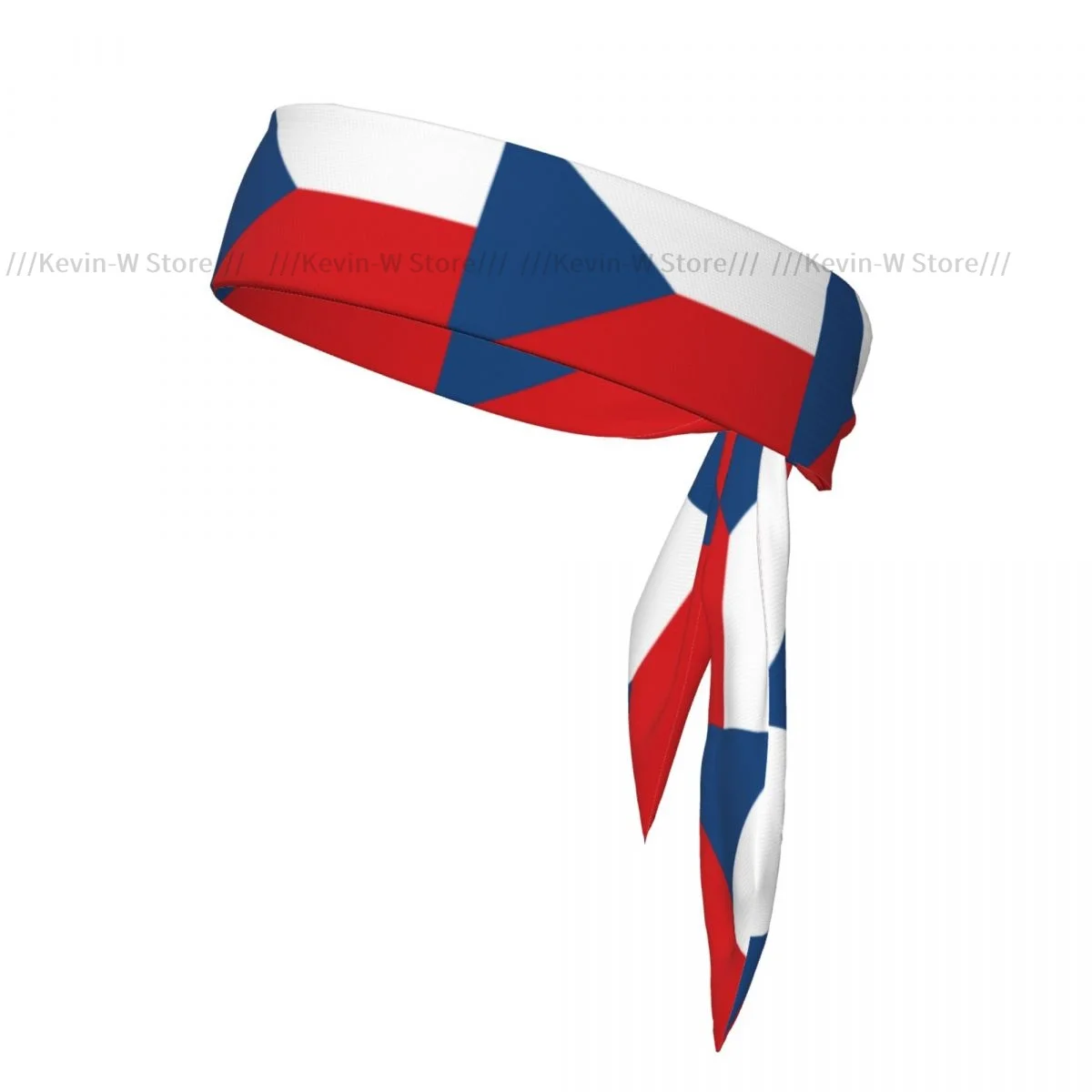 Sweatband Bandanas Flag Of The Czech Republic Hairband Head Tie Sports Headband Hair Accessories