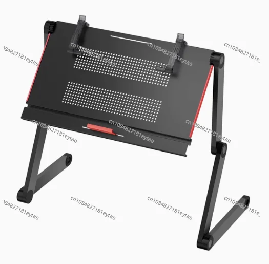 Lazy Lying Rack Aluminum Alloy Folding Laptop Desk Mini Adjustable Table Multi Angle Notebook Holder Bed Sofa Useful Comfortable