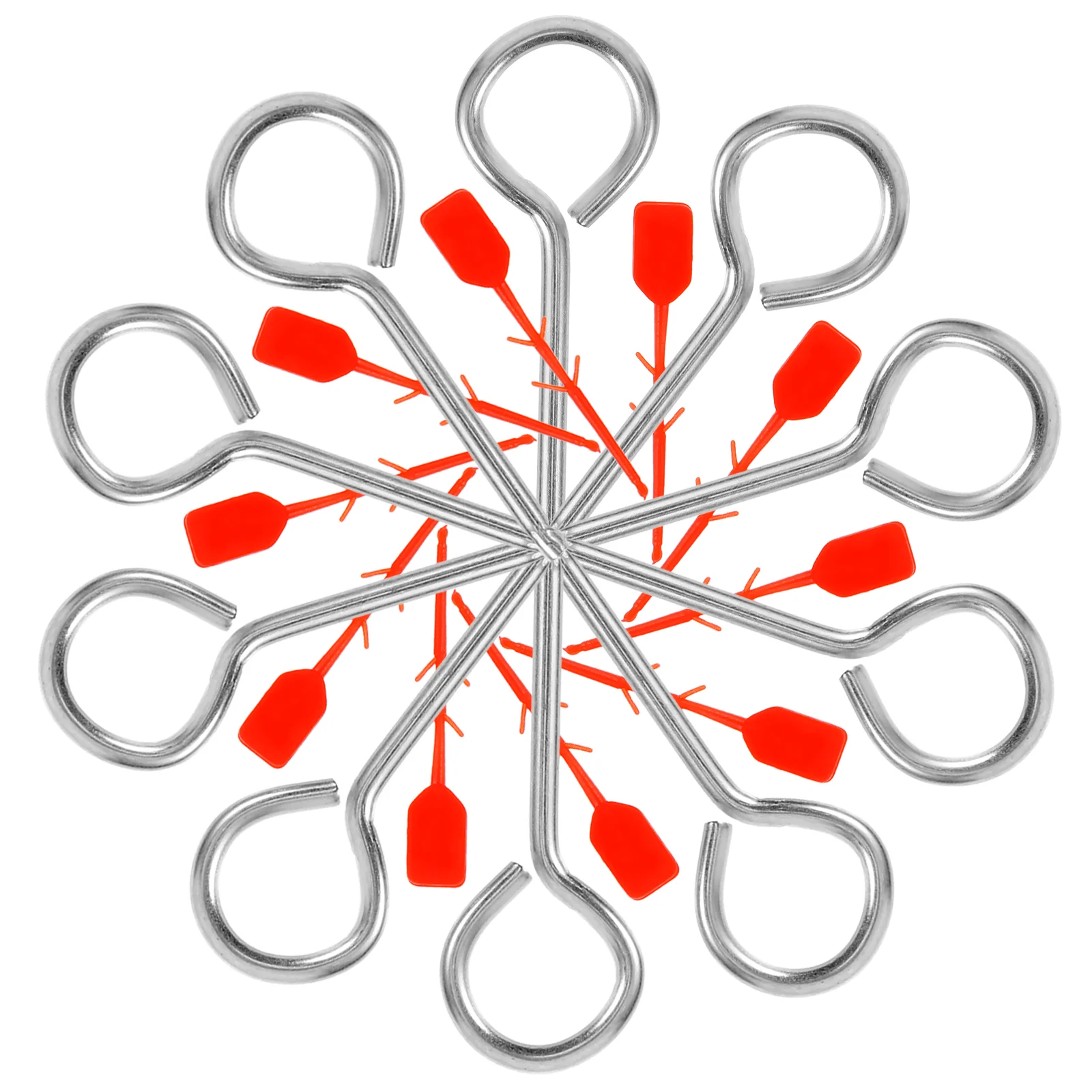 10 pezzi estintore in metallo chiusura estintori guarnizioni di sicurezza perni di bloccaggio in ferro per