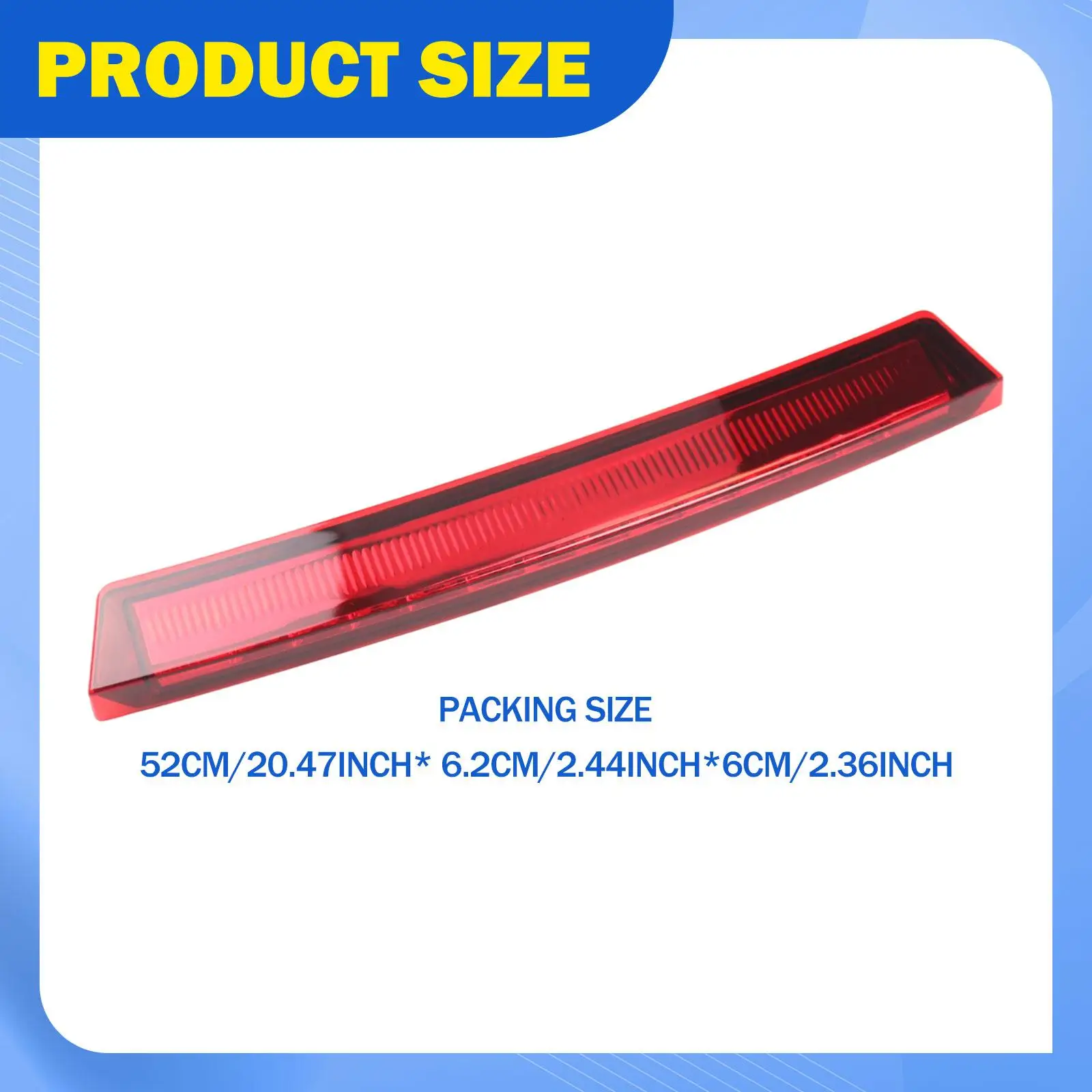 

Red LED Car Center High Mount Stop Light 1R3Z13A613AB Replacement for Ford Mustang 1999 2004