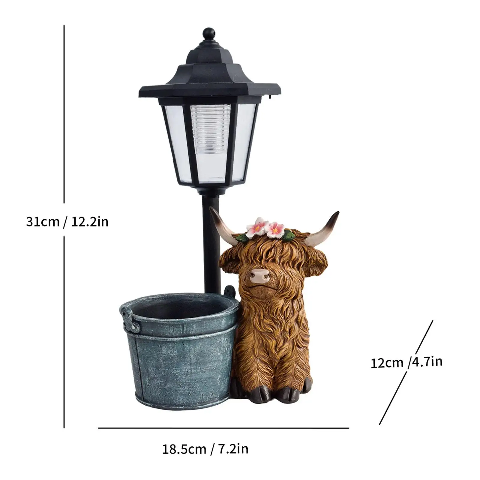 Outdoor Highland Cow Statue with Solar Light Resin Animal Sculpture Decorative Figure Easy Care Ornament for Garden Lawn Porch https://ae-pic-a1.aliexpress-media.com/kf/S73d8dfc5075e4730a28a931696a287f6c.jpg