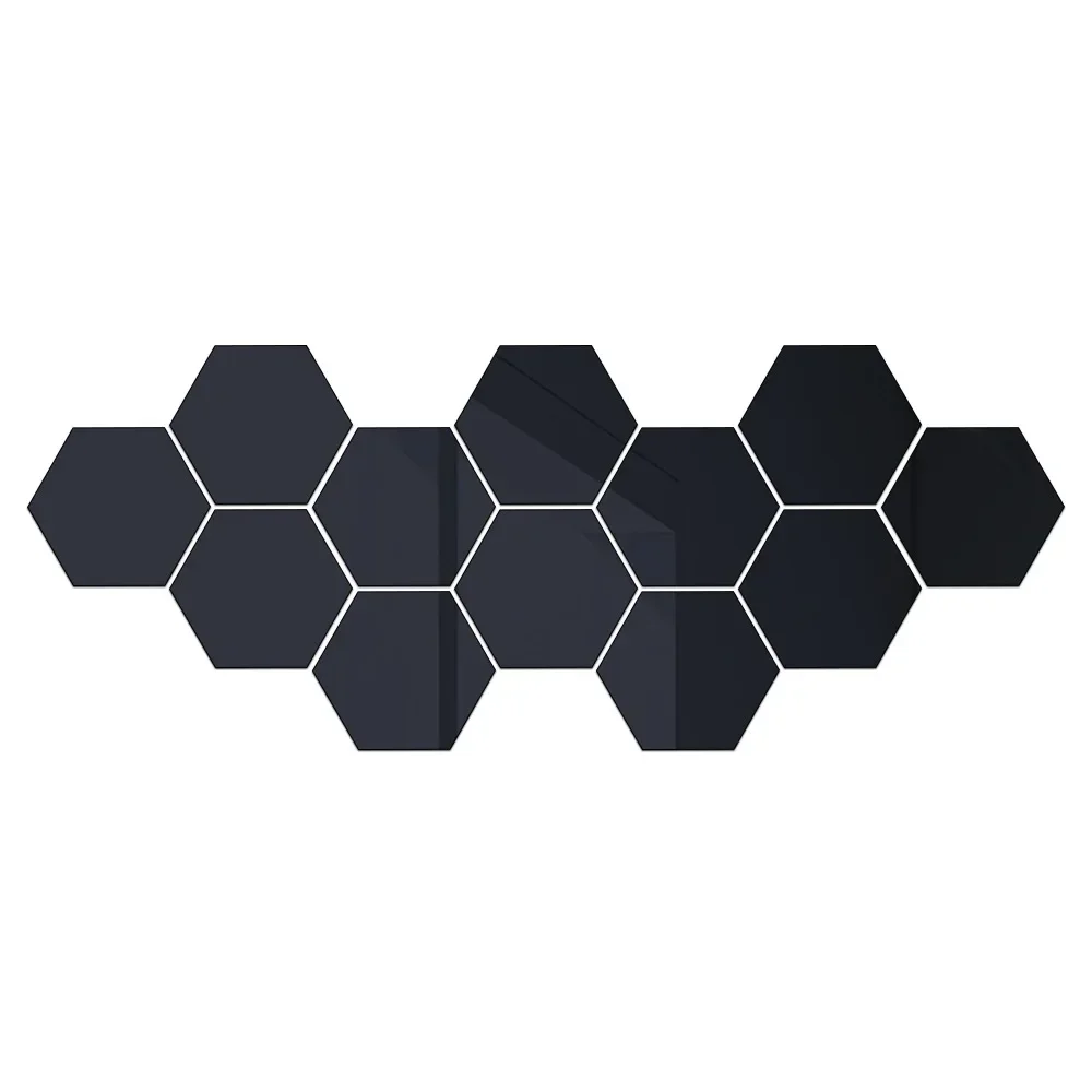 12pcs Black