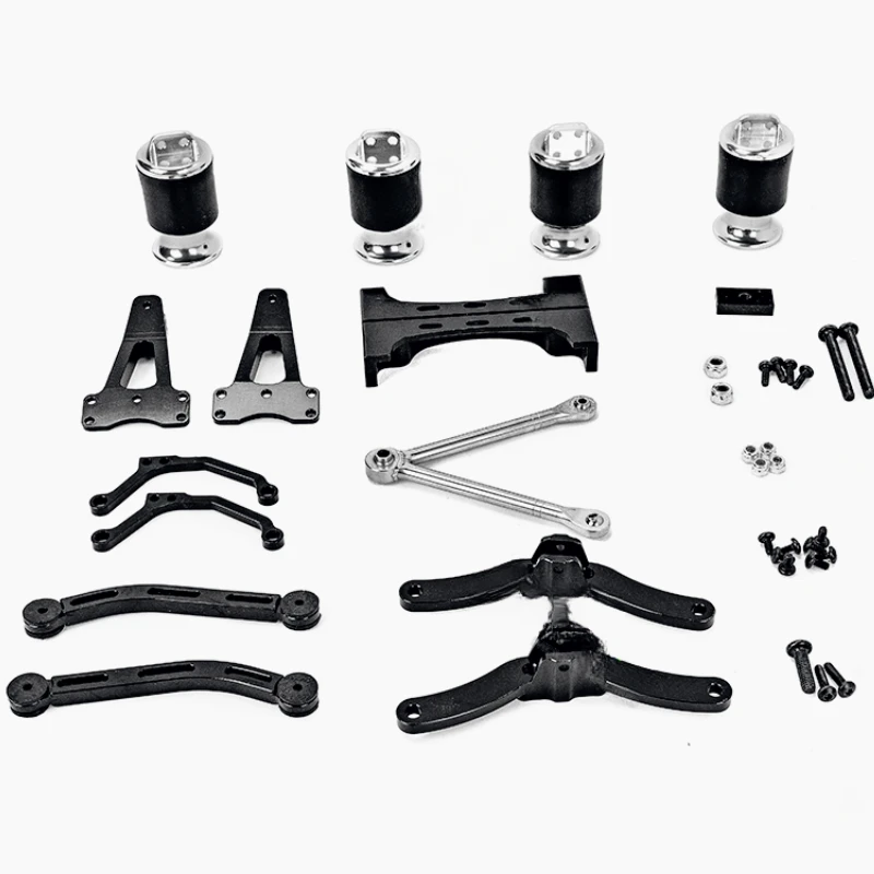 Simulatie Airbag Schorsing voor 1/14 Tamiya RC Truck Dump Truck SCANIA 770 S VOLVO 750 Benz Arocs MAN TGX LESU DIY Accessoires