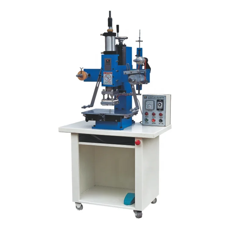 

Pneumatic Hot Foil Stamping and Embossing Machine for Leather Wallet