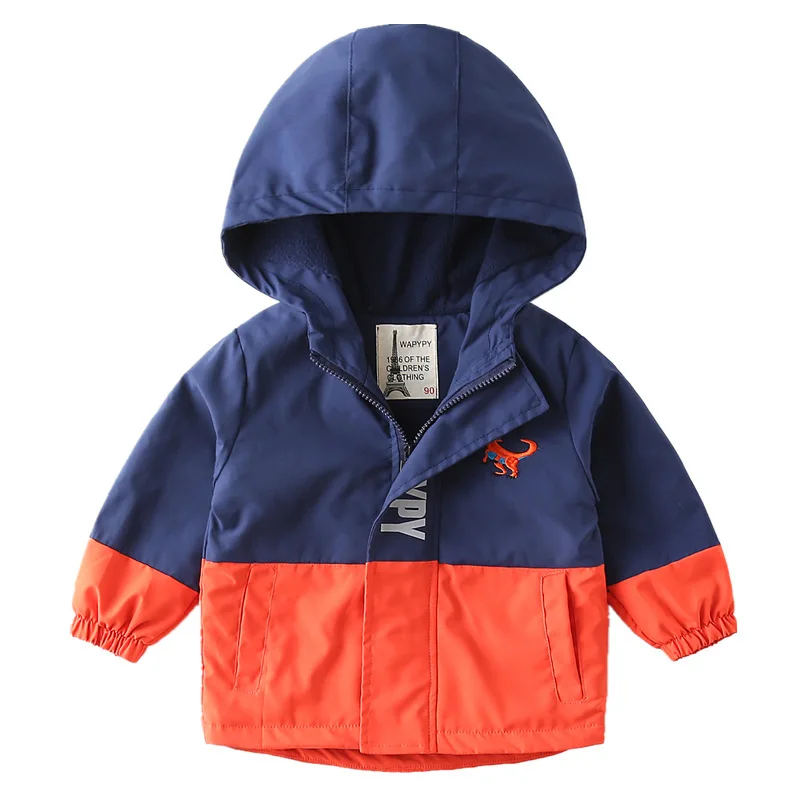 

Cool Stylish Boys Outdoor Jacket Wind Proof Thermal Kids Coat Winter Autumn Children's Clothes