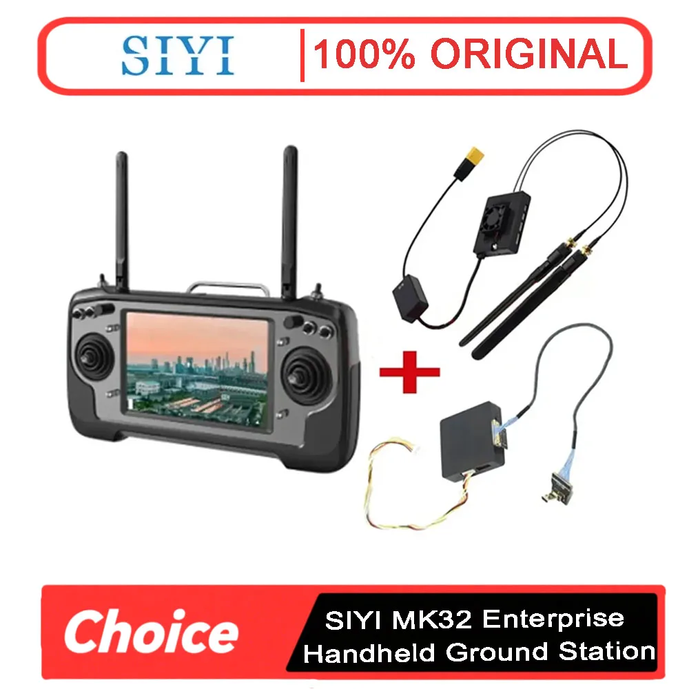 

SIYI MK32 Enterprise Handheld Ground Station Smart Controller with 7 Inch HD High Brightness LCD Touchscreen CE FCC