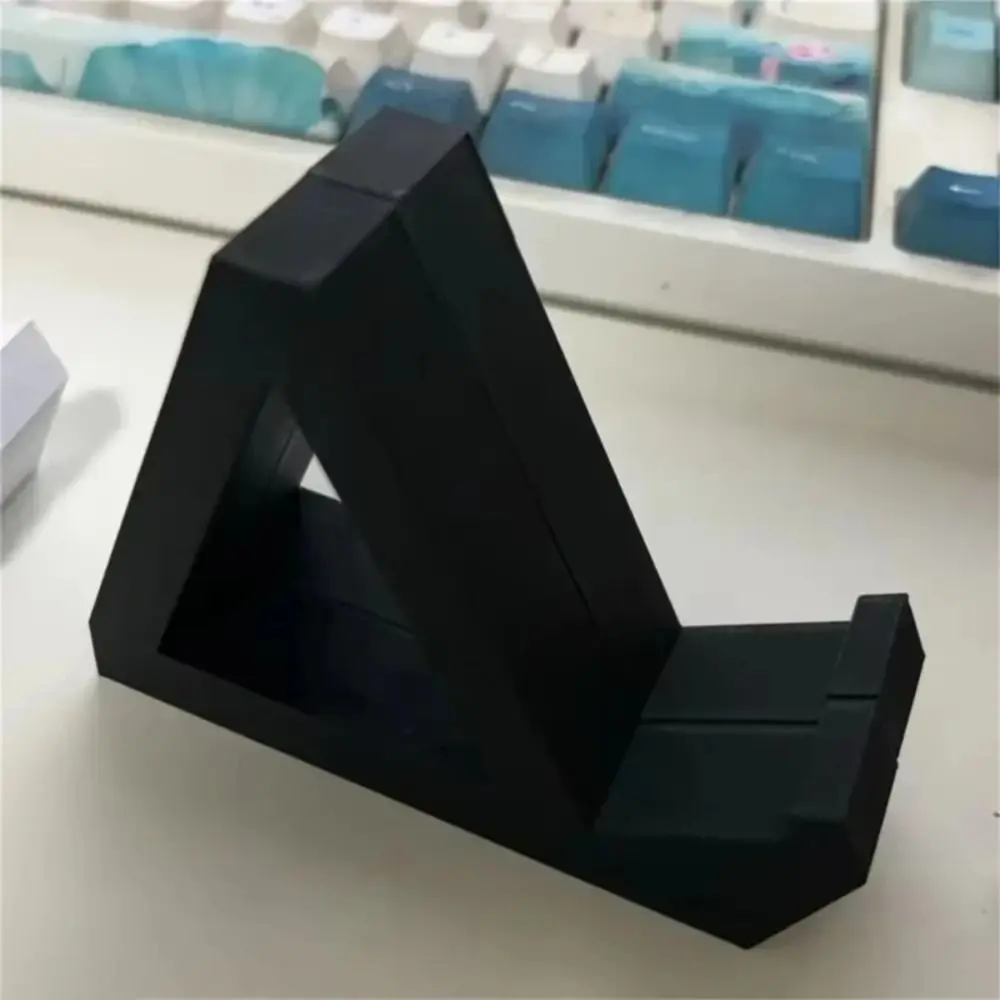 2Pcs Practical Plastic Keyboard Display Stand 3D Printing Lightweight Keyboard Holder Anti-Slip Keyboard Storage Rack