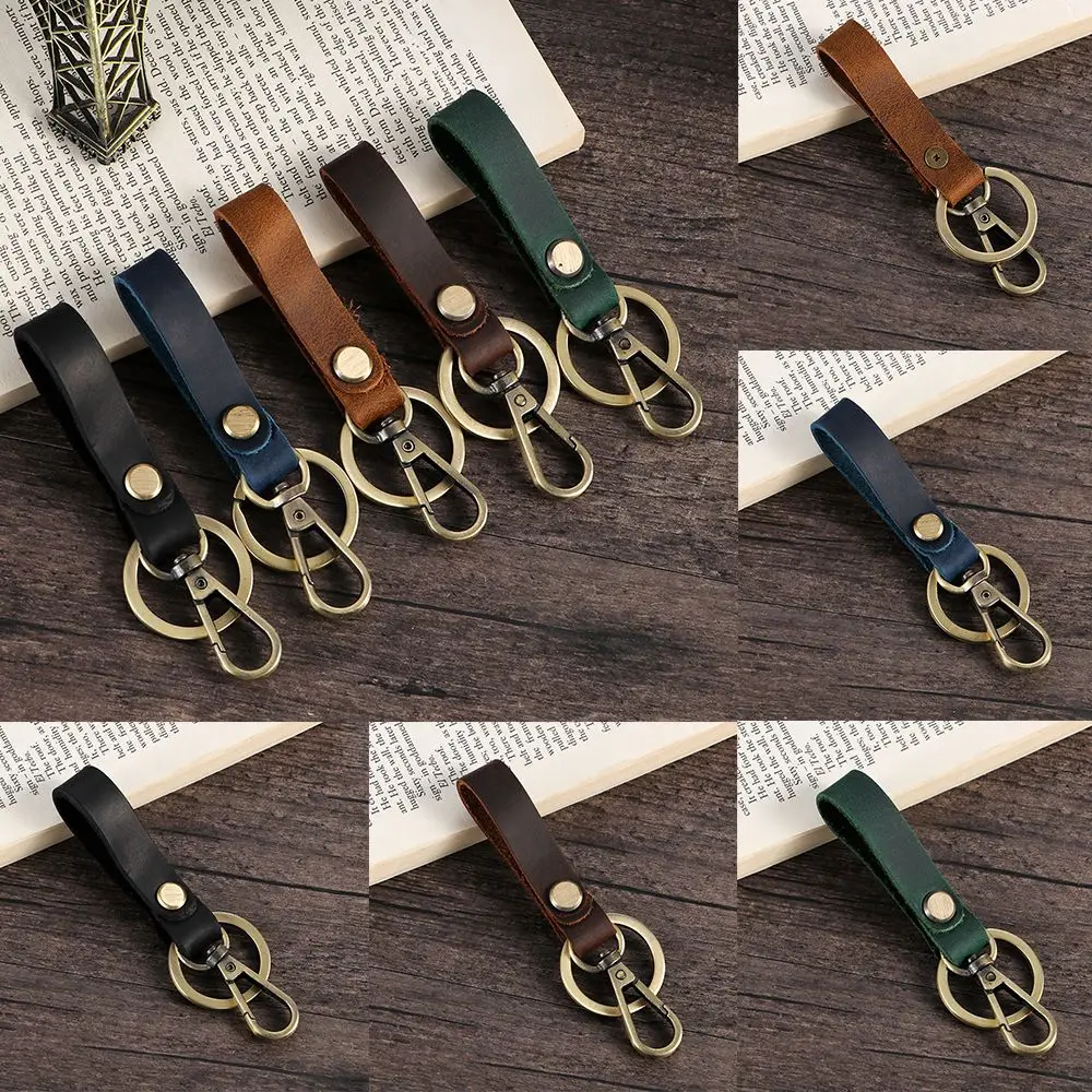 Valentine's Day Gift Fashion Friendship Gift Accessories Leather Keychain Bag Pendant Car Key Ring