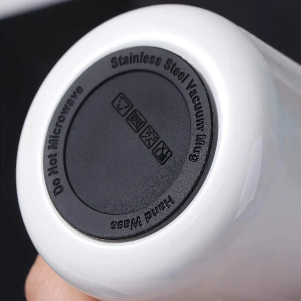 Flower Mini Thermos Cup Insulated Stainless Steel Portable Vacuum Flask Portable Leak Proof Thermal Water Bottle Outdoor Sports