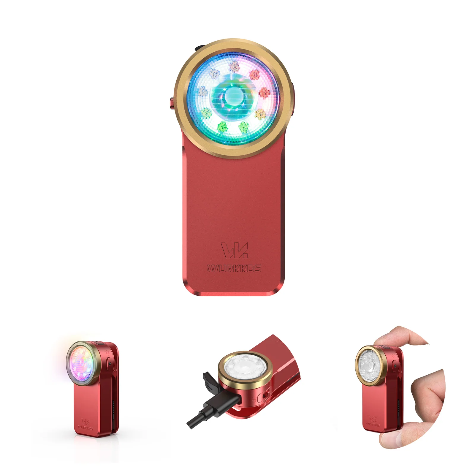 Wurkkos HD03 680LM Mini Clip Light image