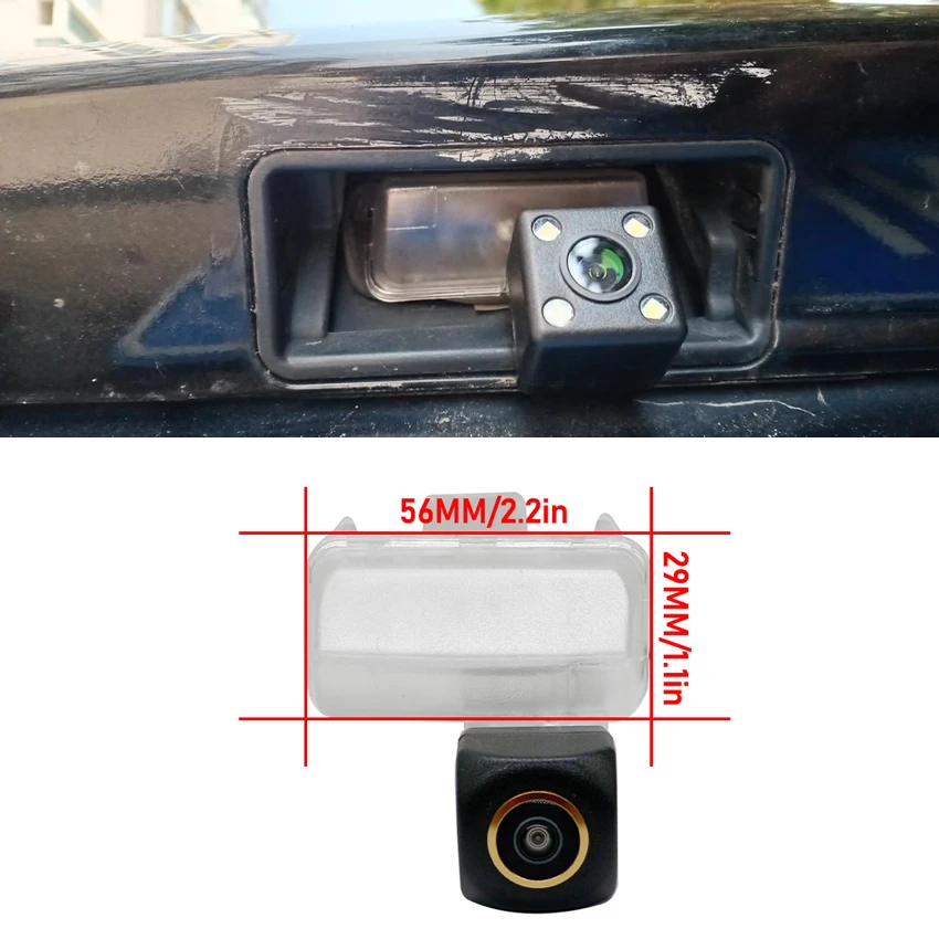 Car Rear View Camera for Toyota Auris hatchback E150 Fortuner Yaris Prius C Aqua Night Vision Waterproof Backup Reverse System