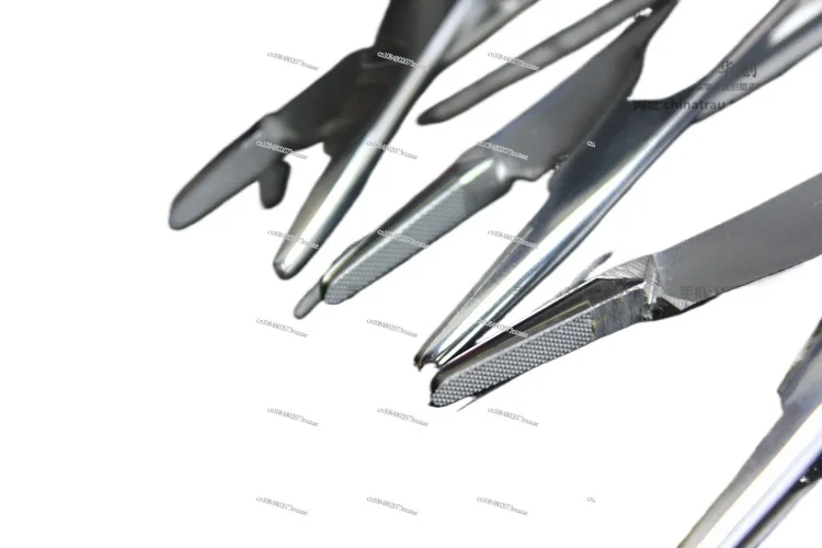 

Medical Stainless Steel Dual Purpose with Scissors Needle Holder Inserts Needle Forceps Thin Needle Suture Pliers