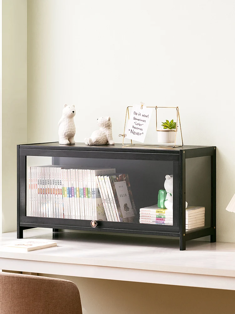 Bookshelves on the table, shelves, bookcases, storage for children's reading shelves, and home desks