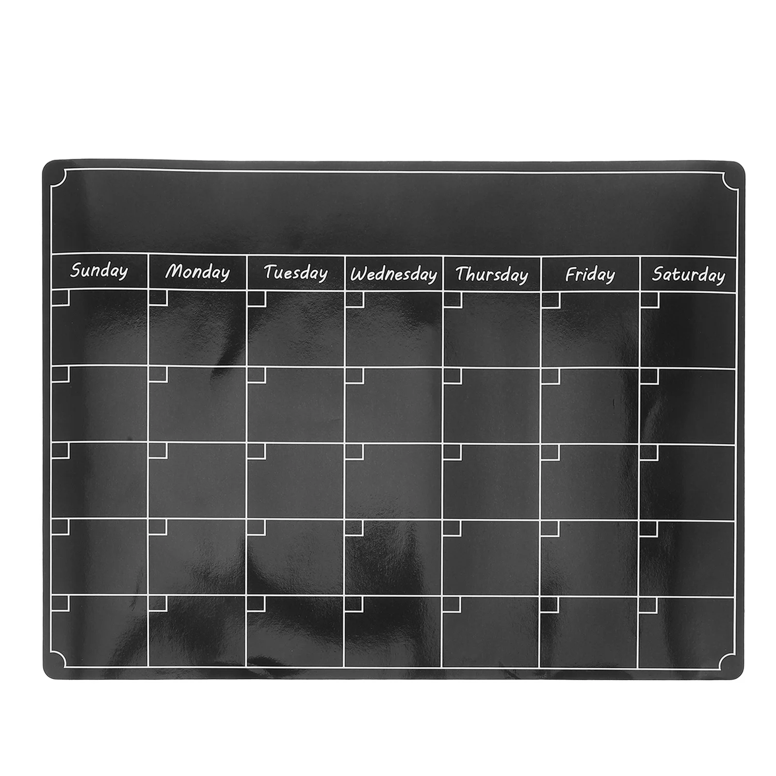 

Blank Magnetic Whiteboard Erasable Refrigerator Planner Magnetic Dry Erase Board Fridge Plan Writing Board Kitchen Supplies