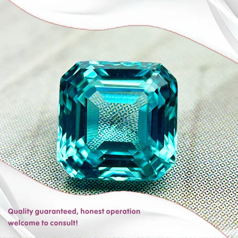 

J-Lab выращенный параиба в сборе, драгоценный камень для самостоятельного изготовления усовершенствованных ювелирных изделий, инкрустация, кольцо, ожерелье, браслет, выбор сертификата AGL