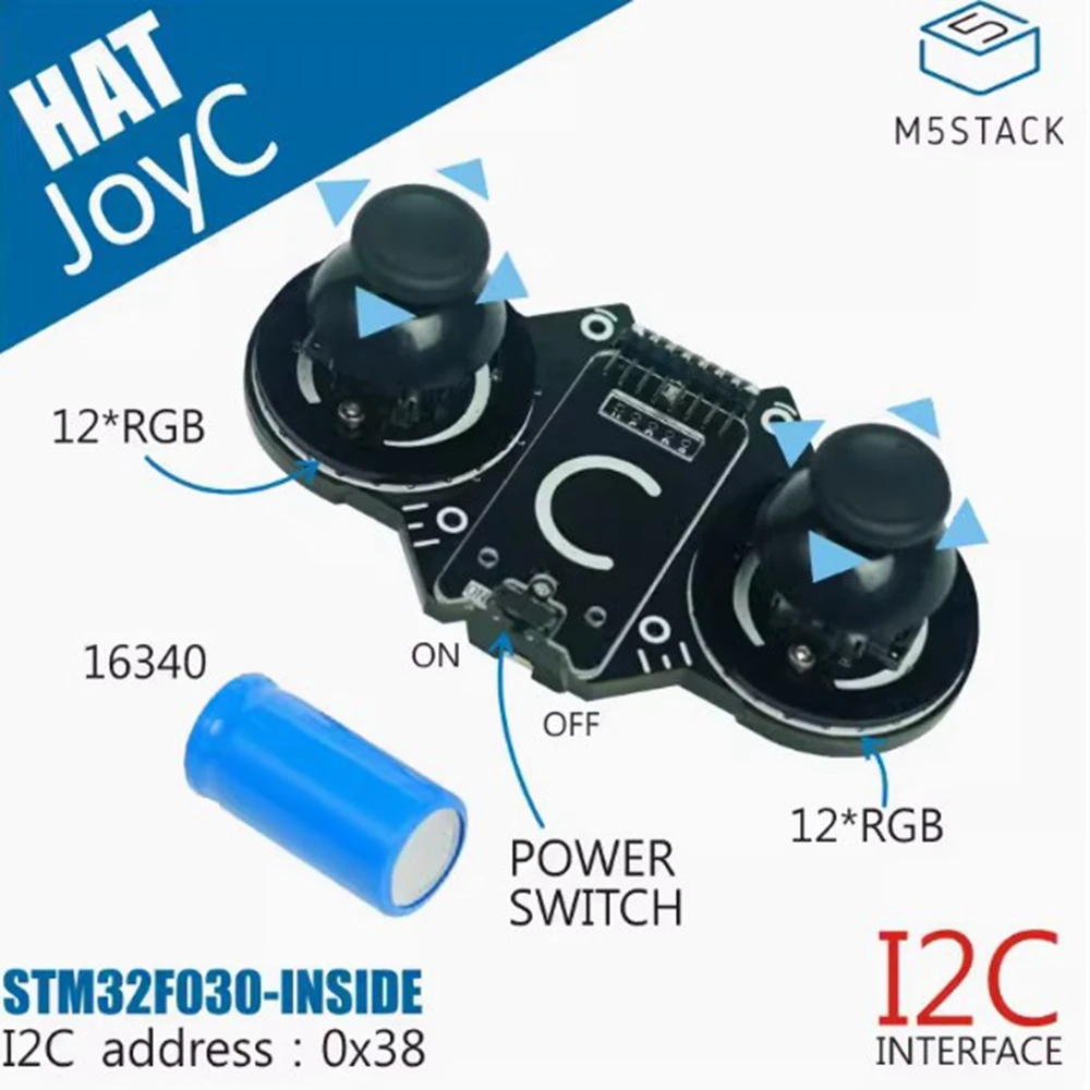 M5Stack JoyC Development board module STM32F030F4 Game joystick control handle