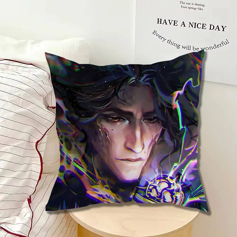 For Jayvik Jayce Viktor Single Throw Pillow Case Cover Sofa Cushion Home Room Decor
