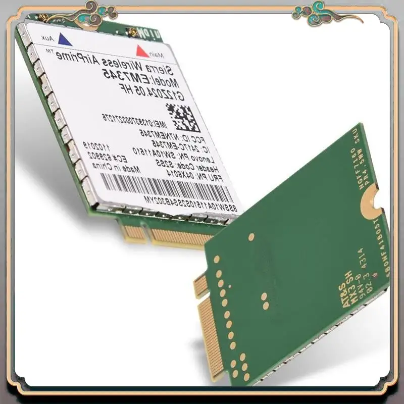 A46M-Network Card, EM7345 4G LTE WWAN Card Module For Thinkpad X250 X1C W550 T450 X240 T440 Support For LTE/HSPA+ /EMEA