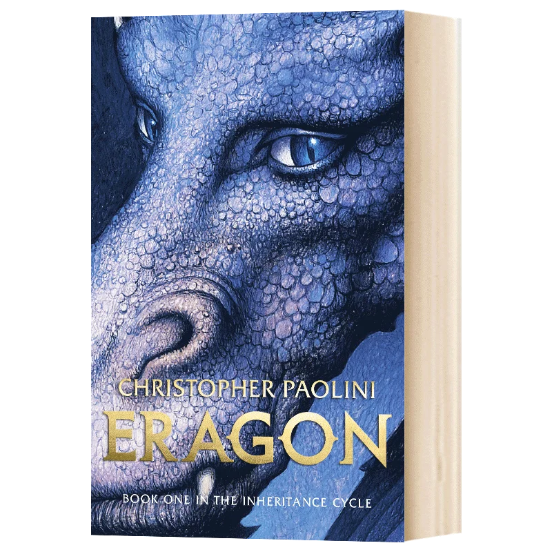 Eragon Christopher Paolini, Teen English in books story, Magic Fantasy novels 9780552552097