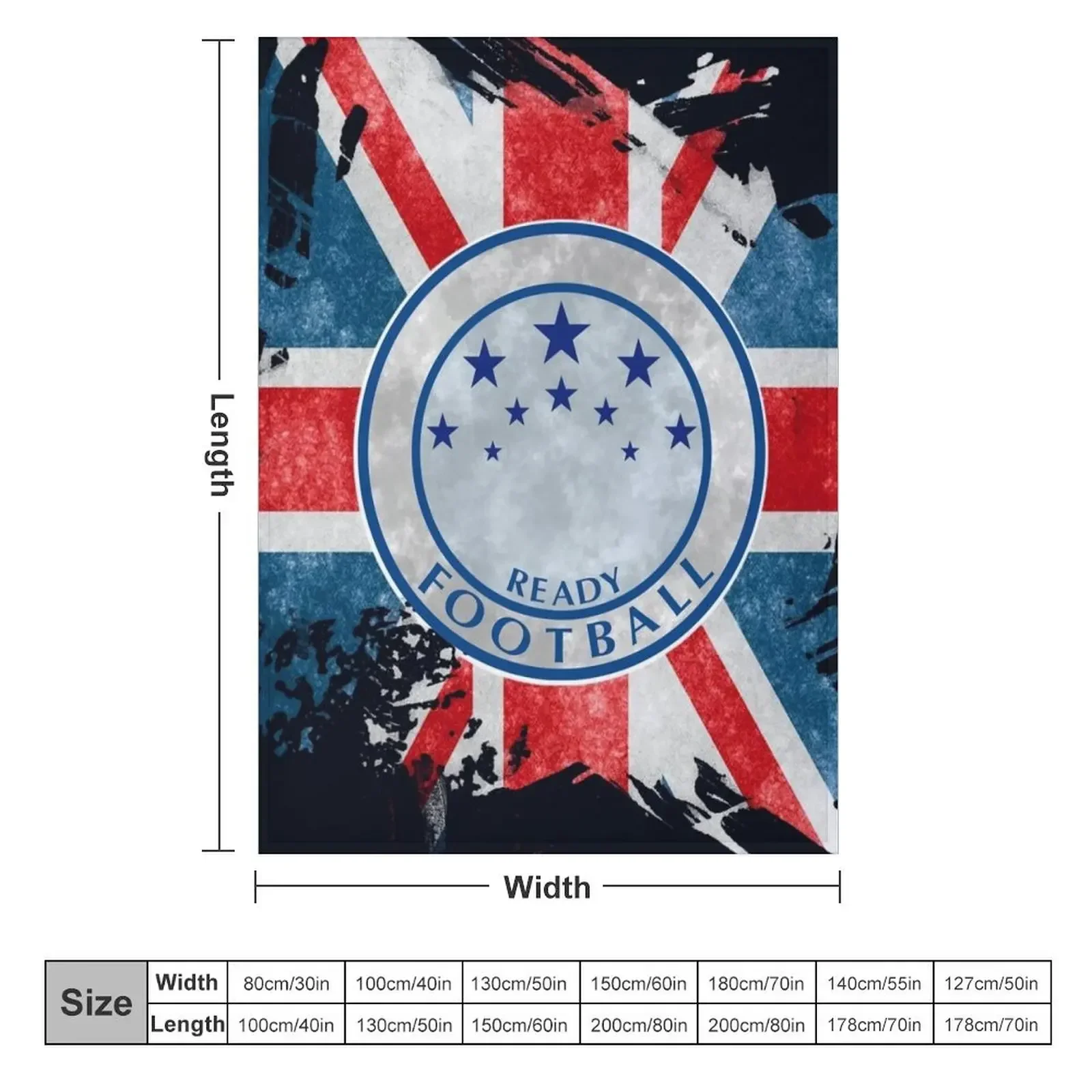 glasgow rangers Throw Blanket Decorative Throw Luxury Summer Blankets