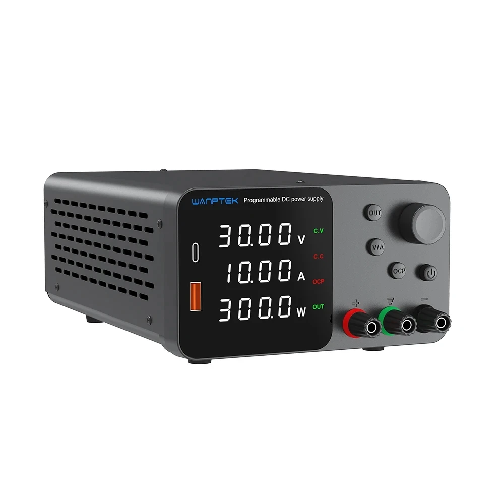 Wanptek alimentation de laboratoire 30V 5A10A 60V 5A 120V 3A réglable pour la réparation de téléphone batterie de voiture charge laboratoire alimentation cc