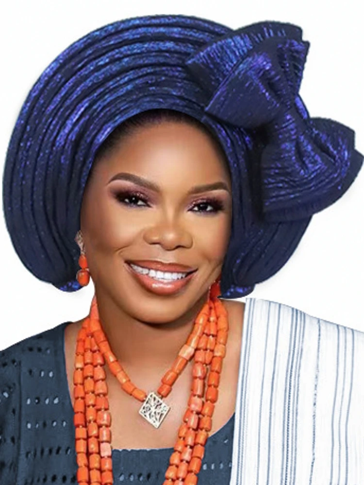 

Colorful Women's Turban Cap African Female Head Wraps Indian Hat Islamic Headwear Hat Lady Hair Accessories Caps 2025
