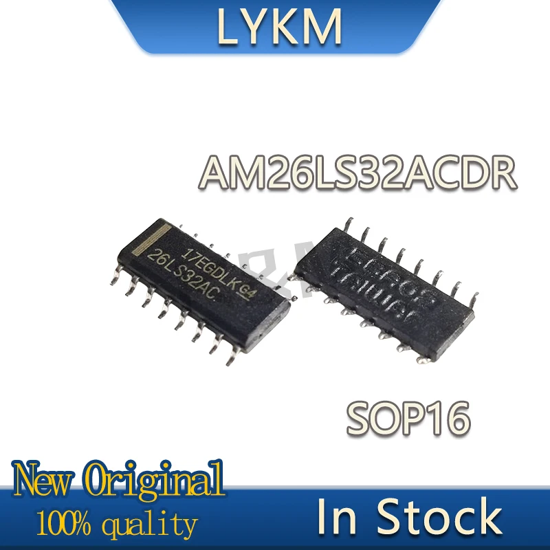 10/PCS New Original  AM26LS32ACDR AM26LS32ACD 26LS32AC SOP16 chip In Stock