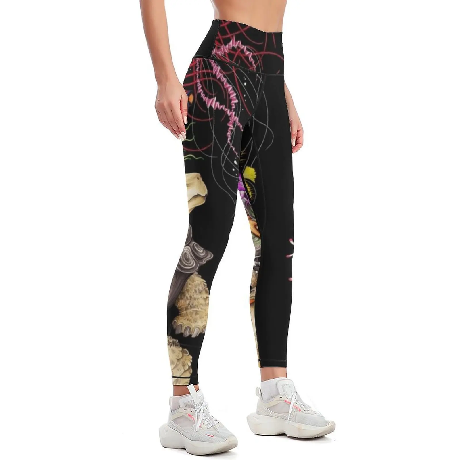 Return To The Sea Leggings Female legging pants gym top Fitness's gym clothes Womens Leggings