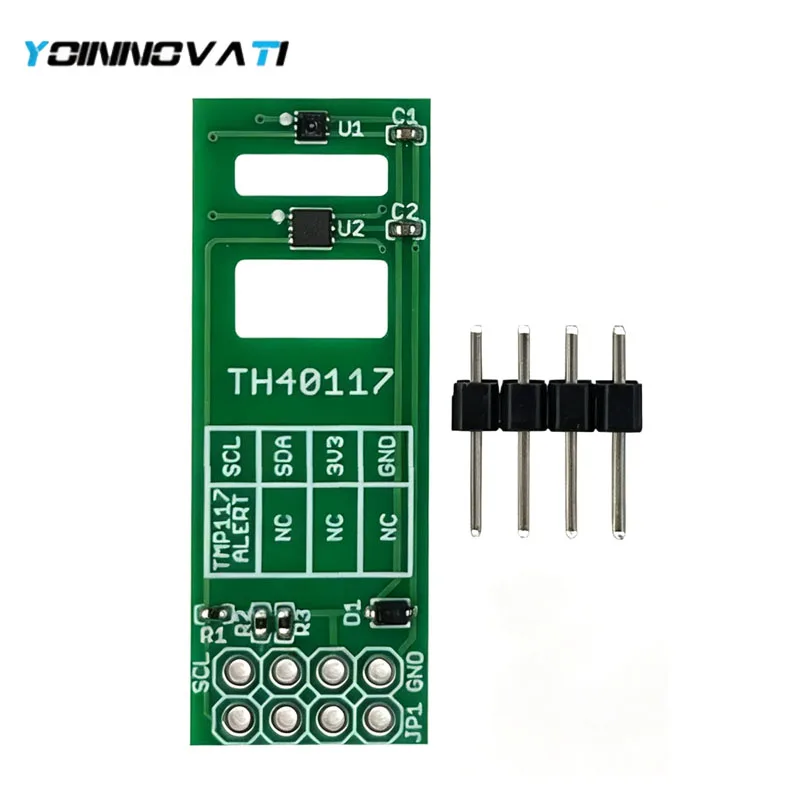 YT SHT40 Temp & Humidity Sensor TMP117 High-Precision Digital Temperature Sensor Module I2C Low Power for Arduino IoT Wearable
