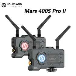 Hollyland Mars 400S Pro II Wireless Transmission Dual Ports Powerful Video Transmission System HD Image Transmitter Receiver