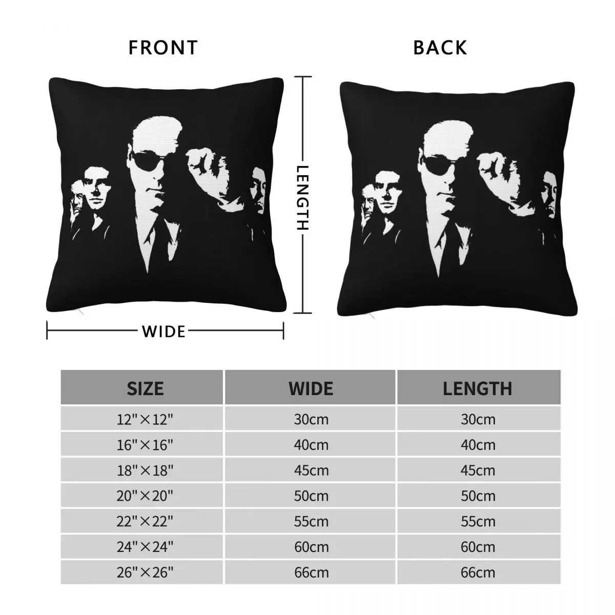 The Sopranos Sicilian Mafia Square Pillowcase Polyester Linen Velvet Pattern Zip Decor Throw Pillow Case Sofa Cushion Wholesale