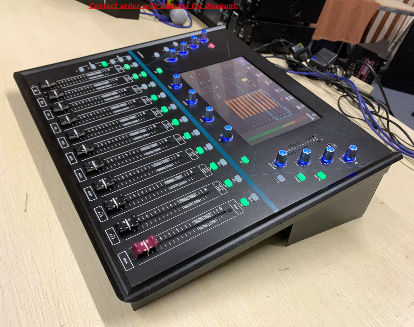 

X Series 10-20Channels High Performance Professional Digital Mixer Console Audio DCA GROUP APP Remote Control Live Sound Mixing