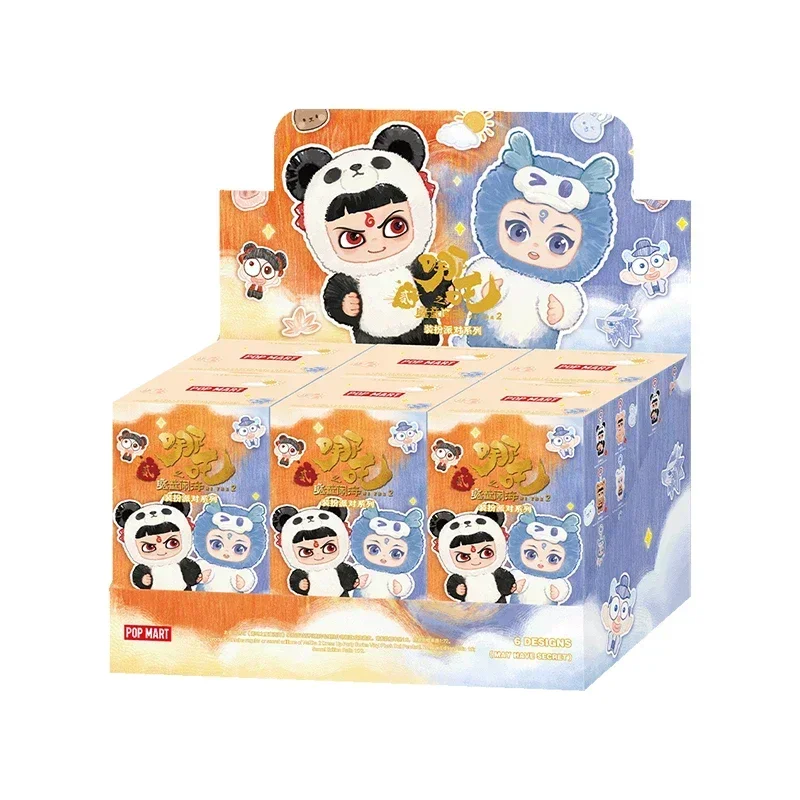 

POP MART Nezha2 Dress Up Party Series Trendy Blind Random Box Toys Mystery Box Guess Bag Action Figure Surprise Gift