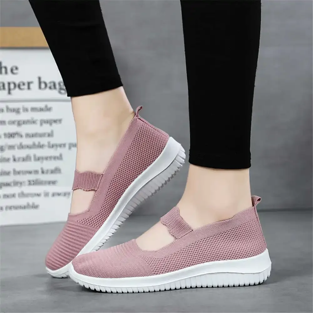 Stocking Knit Children's Shoes For Girls Skateboarding Orange Sneakers For Women Run And Walk Sports Sapatenis Tenus