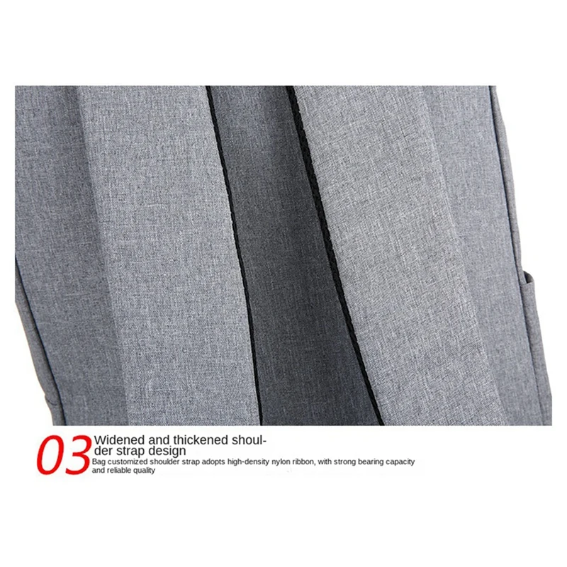 1 Pieces Tablet Backpack Laptop Bag Tablet Storage Bag For Tablet 15.6 Inch Grey