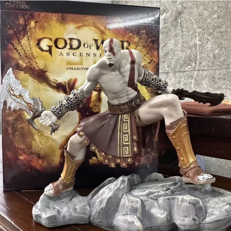 Nueva figura de acción de Kratos del anime, modelo de juguete de 18 cm, PVC, articulada, del Ghost of Sparta, estatua coleccionable de Kratos, juguete para niños, regalo.