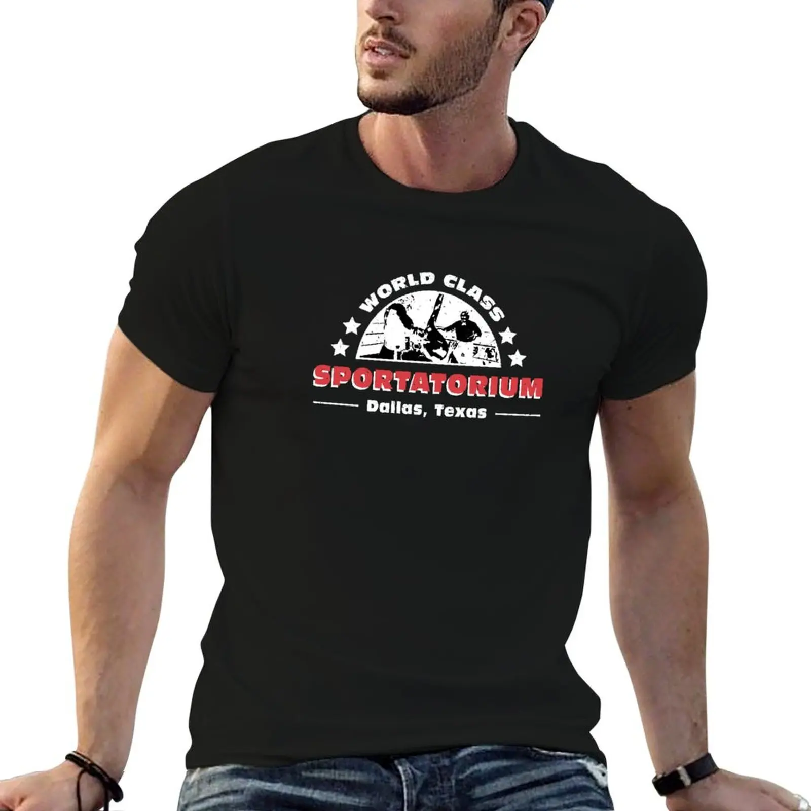 World Class Sportatorium (inverse) T-Shirt Casual Daily Graphic Tee