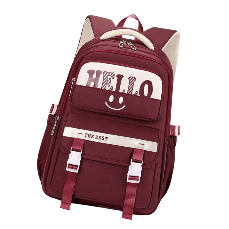 Spacious Student Backpack for Teens Multi functional Compartments School Bag Casual Daypack for Fashion Teen Girls