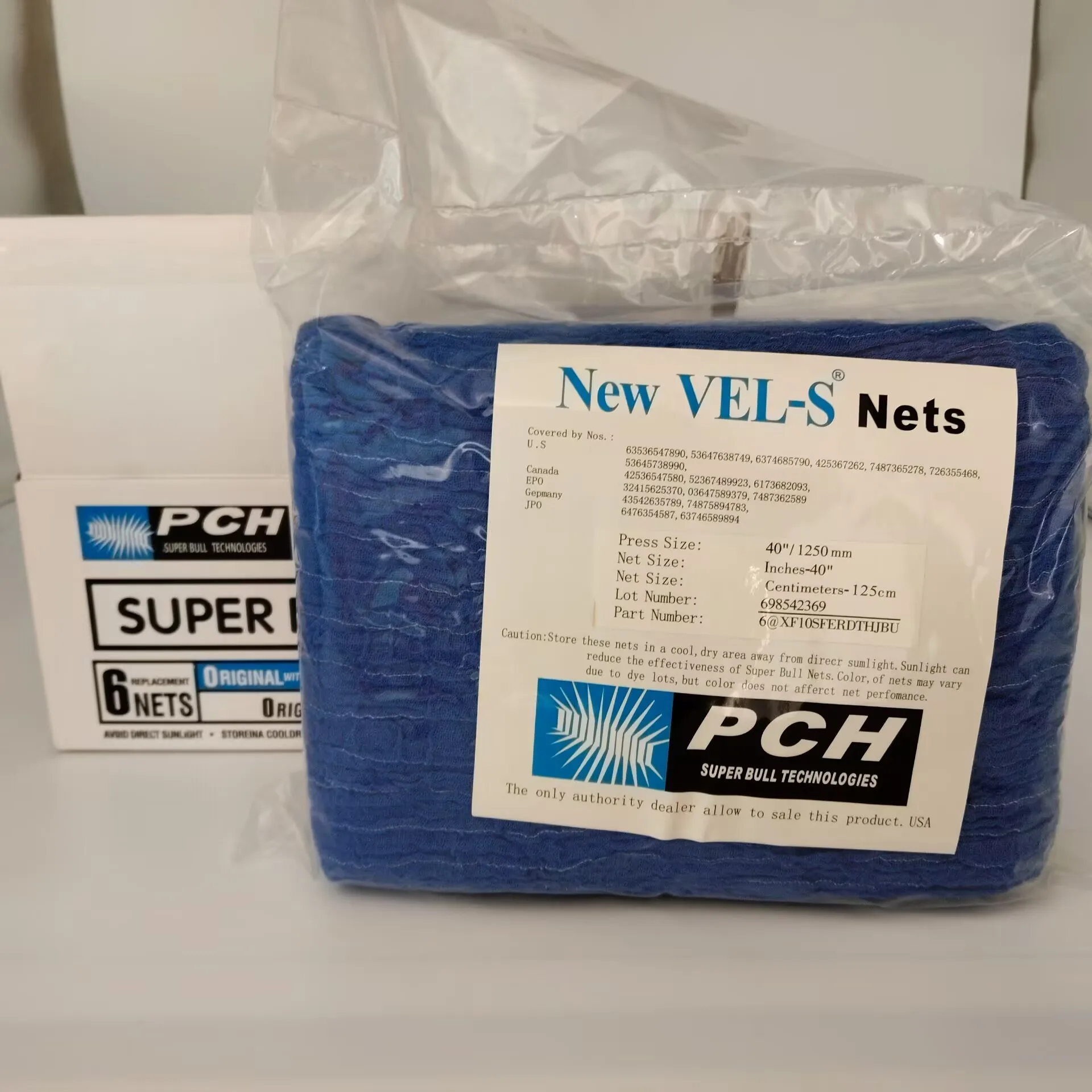 1 Bag/6pcs Super Blue Net Supper Bull Net 40'/1250mm for SM102 CD102 Printing Machine Parts