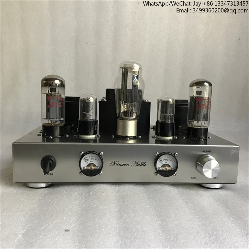 

XN-01 5881A Vacuum Tube Power Amplifier Class A Scaffolding Bile Machine Single-ended Bile Machine General El34 Kt66 7Wx2