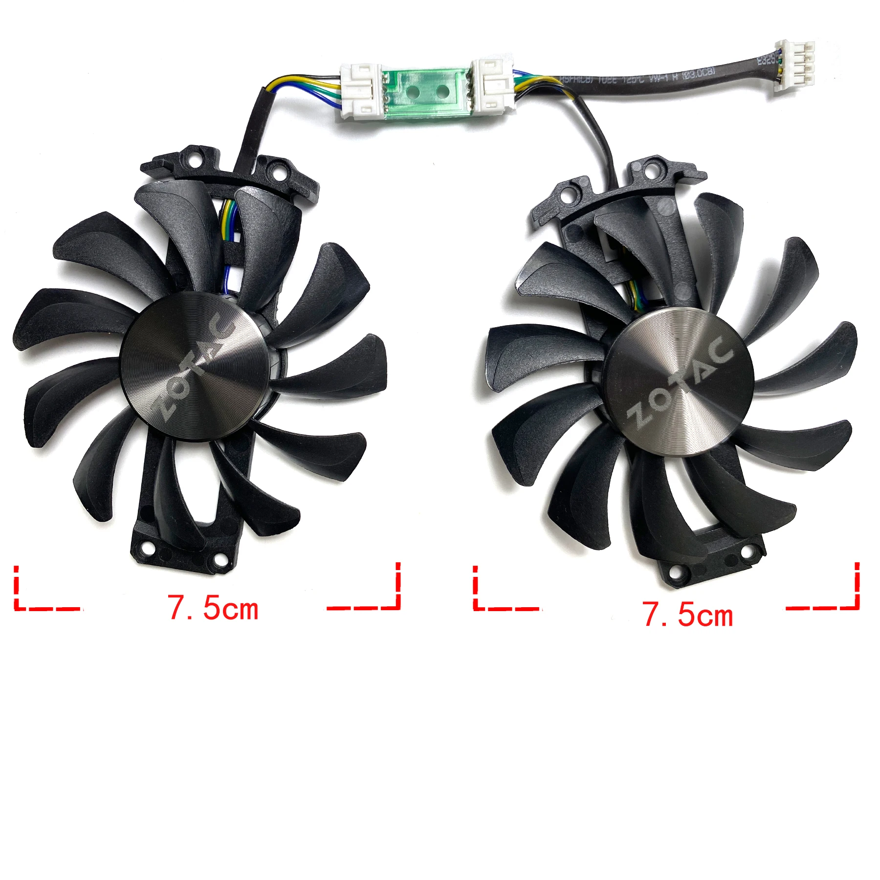 Ventilador de repuesto para tarjeta gráfica, nuevo para ZOTAC GeForce GTX1060 960 4GB GDDR5, GA81S2U