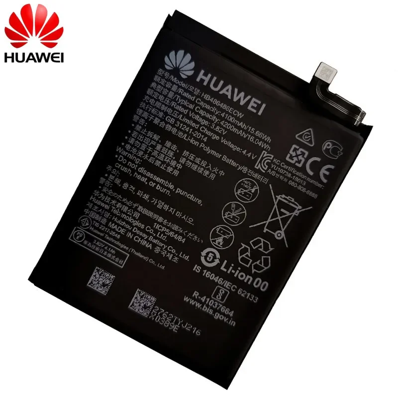 Batería HB de repuesto 100% original Hua Wei de 4200 mAh 486486 ECW para Huawei P30 Pro Mate20 Pro Mate 20 Pro baterías de teléfono originales